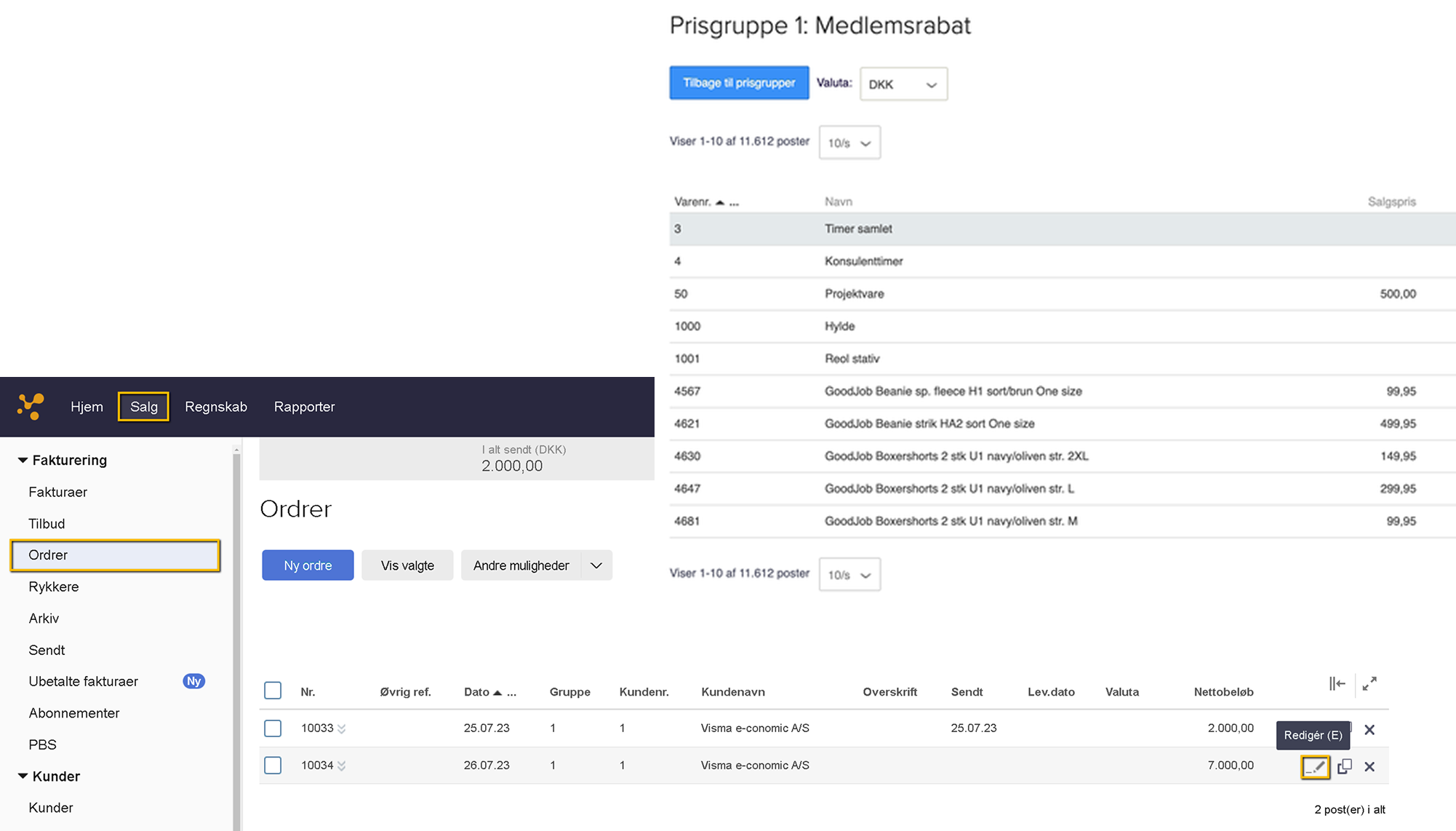 e-conomic og One Platform
