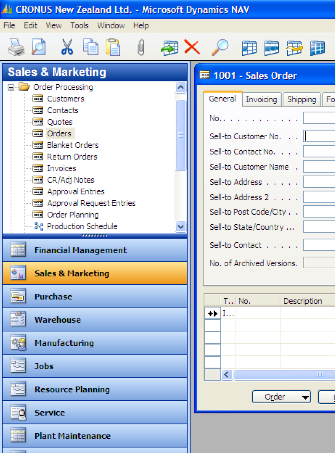 Microsoft Navision (NAV) og One Platform